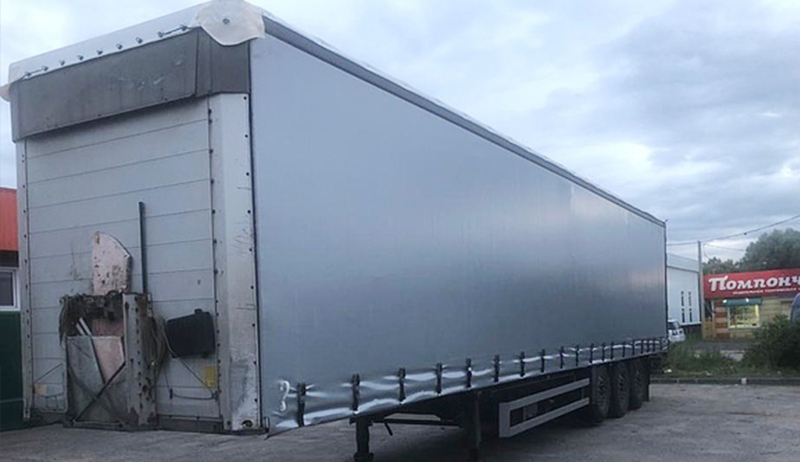 Штора для полуприцепа