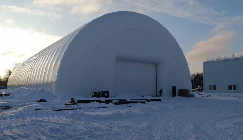 Пневмокаркасный ангар
