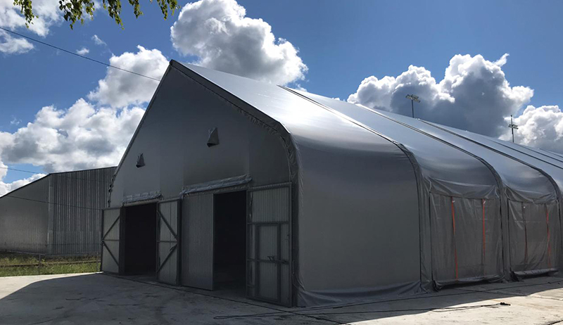 Однослойные ангары