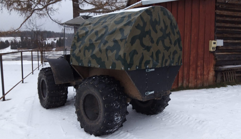 Тент для прицепа