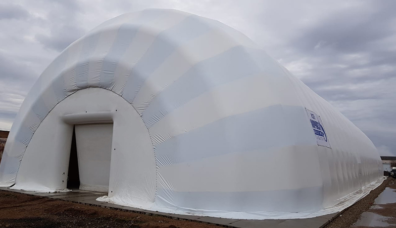 Пневмокаркасный ангар