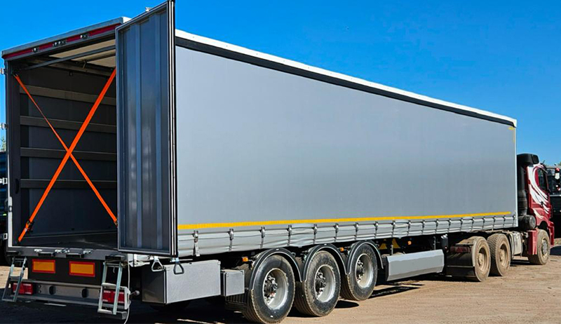 Штора для полуприцепа