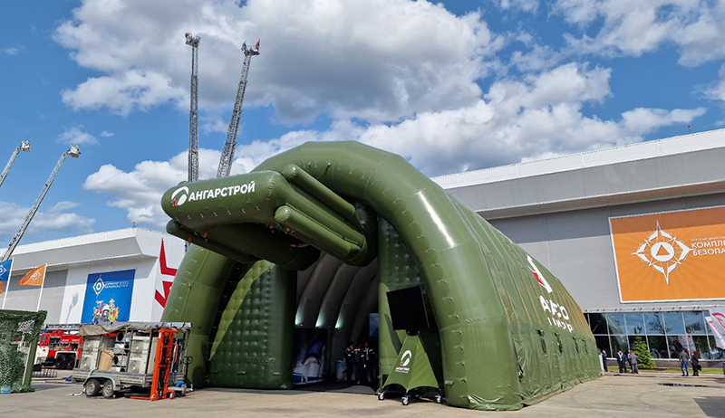 Пневмокаркасный ангар