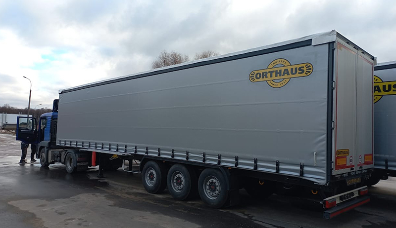 Штора для полуприцепа